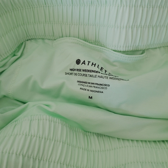 NWOT Athleta Weekender High Rise Run Short - Picture 5 of 5